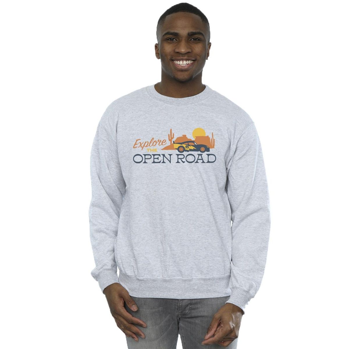 Grafik-Sweatshirt im Vintage-Stil
