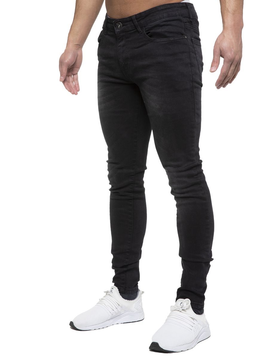 Herren Slim Fit Skinny Jeans