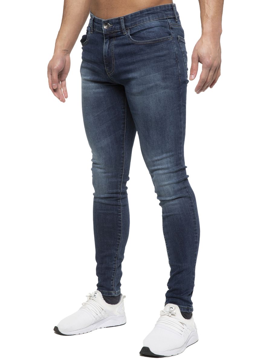 Herren Slim Fit Skinny Jeans