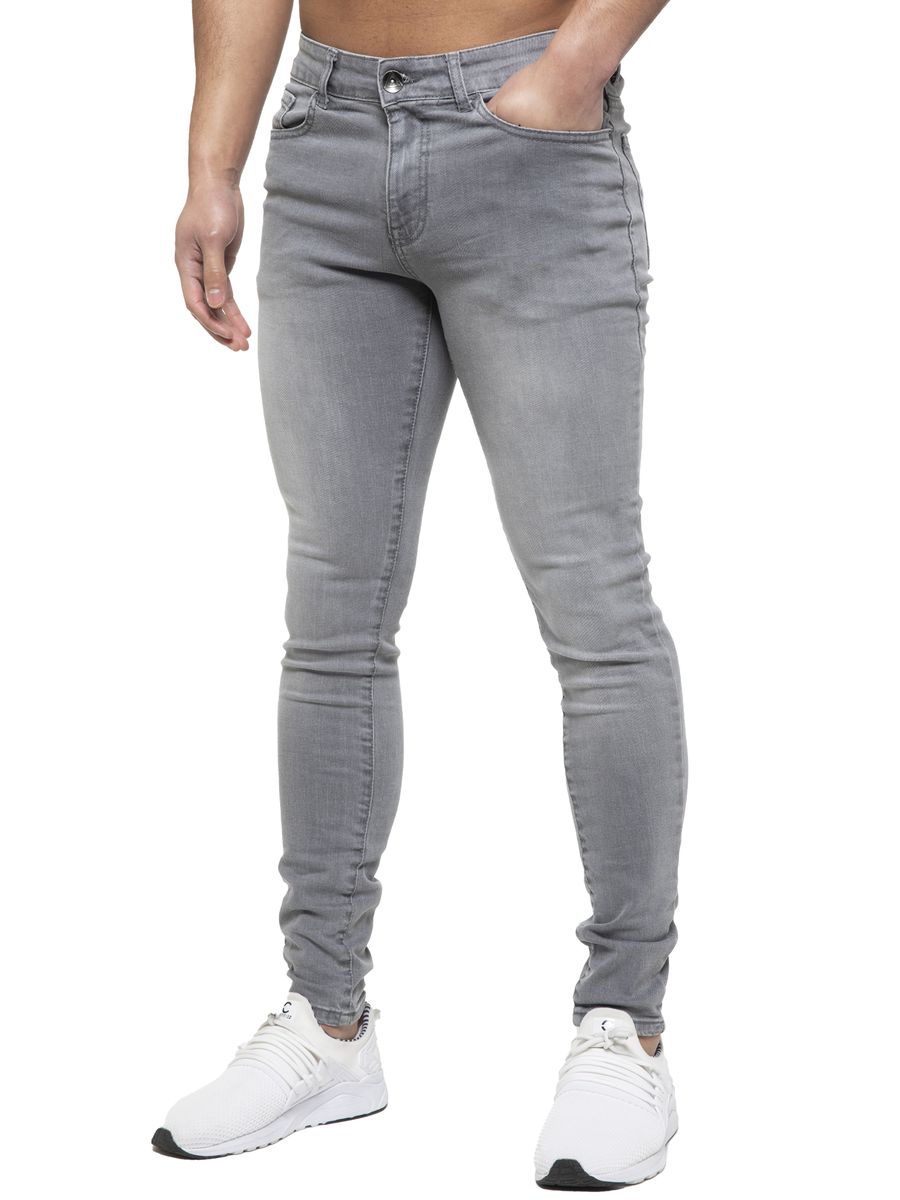 Herren Slim Fit Skinny Jeans