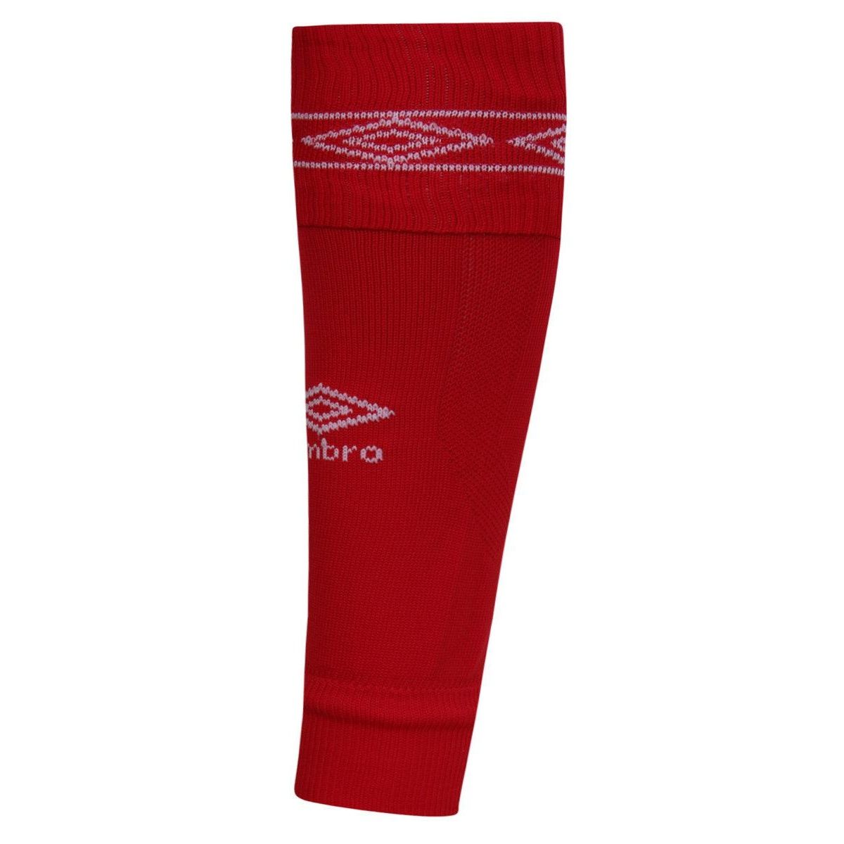 Umbro - "Diamond" Gamaschen für Herren (Zinnoberrot/Weiß)