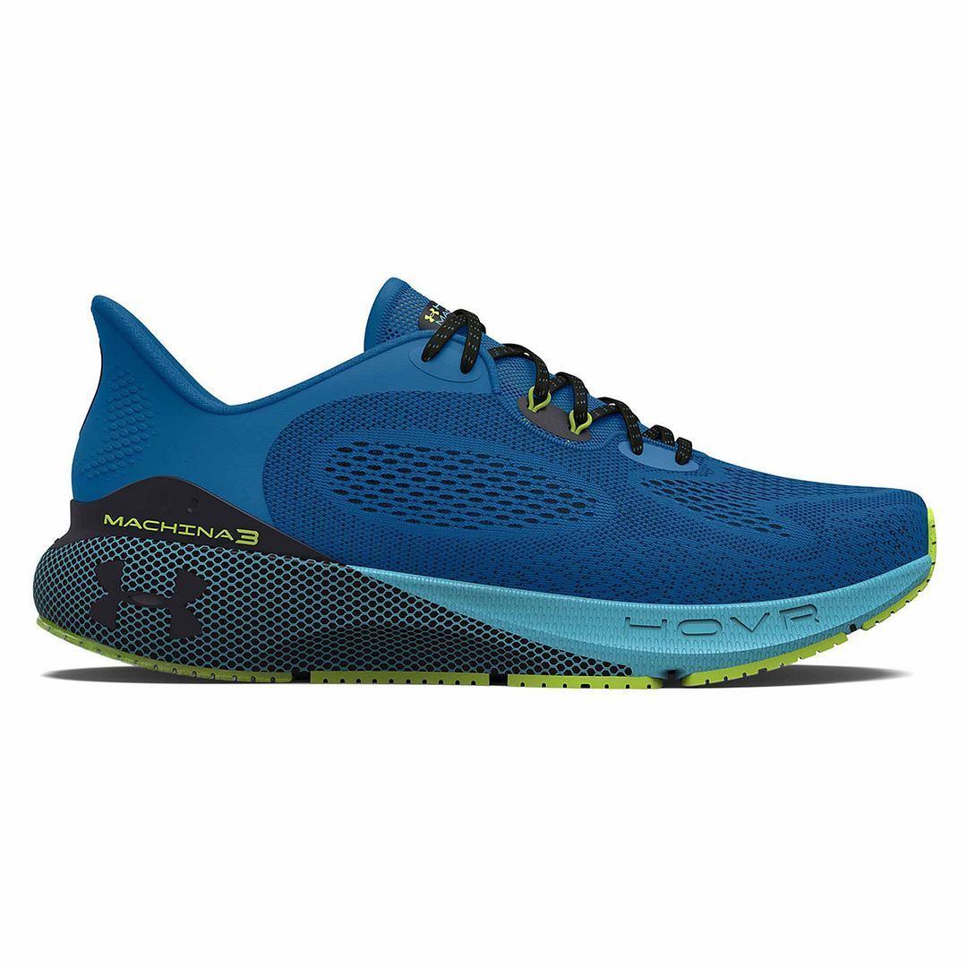 Blauer Performance Laufschuh Machina 3
