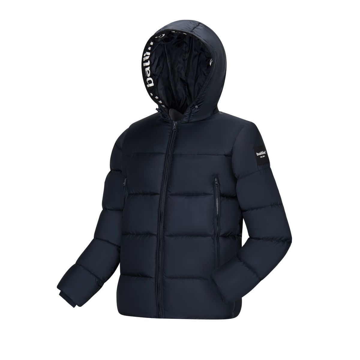 Gepolsterte Pufferjacke mit Kapuze