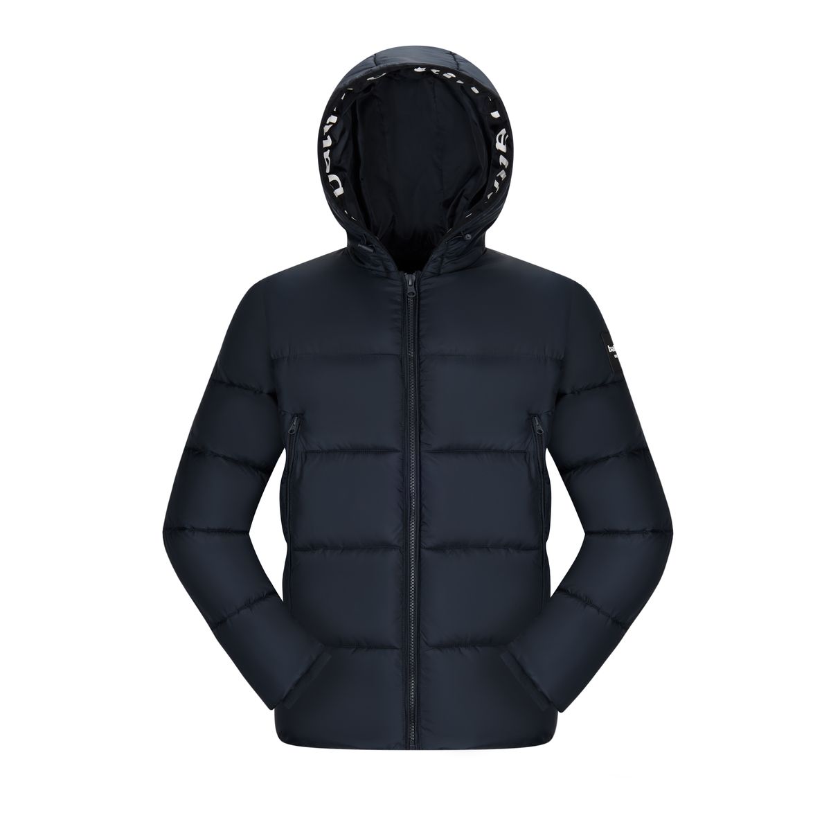 Gesteppte Pufferjacke mit Kapuze