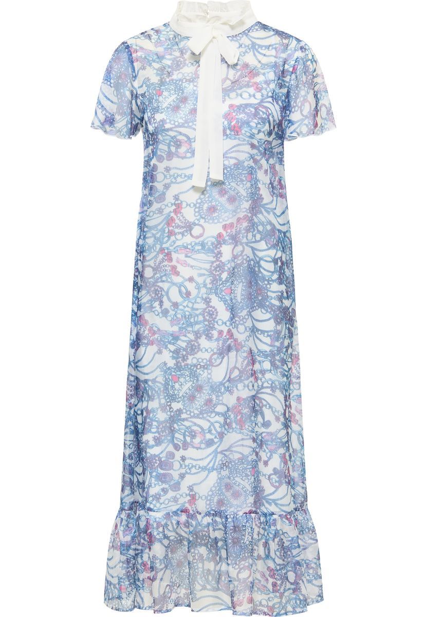 faina Robe midi avec imprimé allover naemi