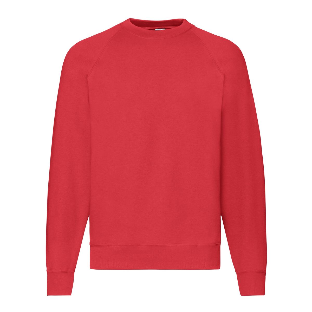 Rotes Raglanärmel Sweatshirt