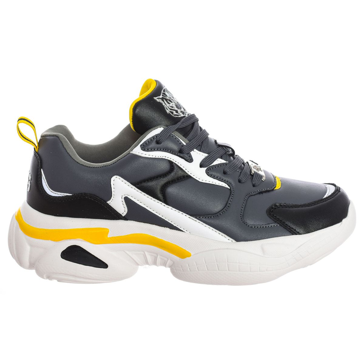 Marineblaue klobige Mode-Sneakers