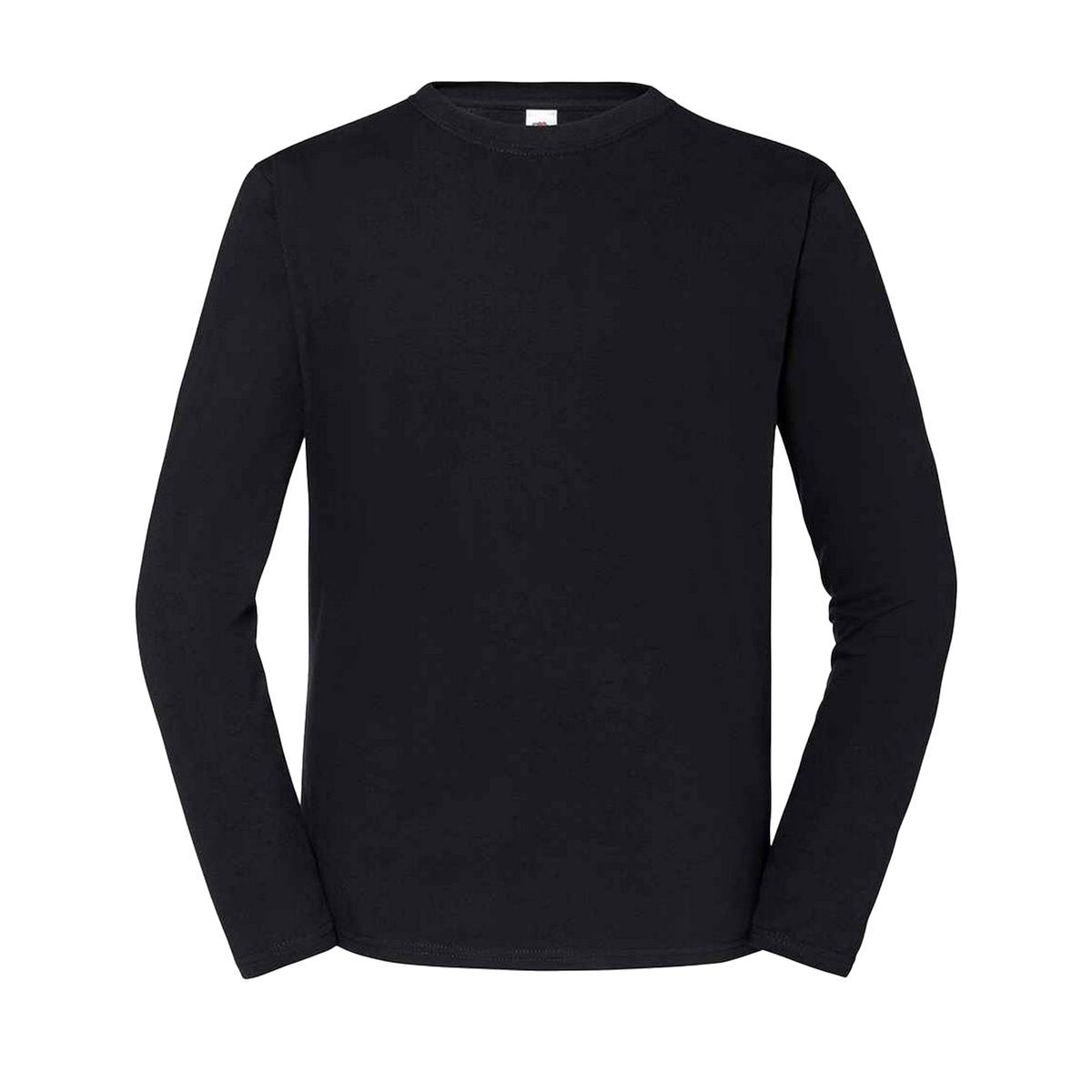 Herren Langarmshirt, einfarbig