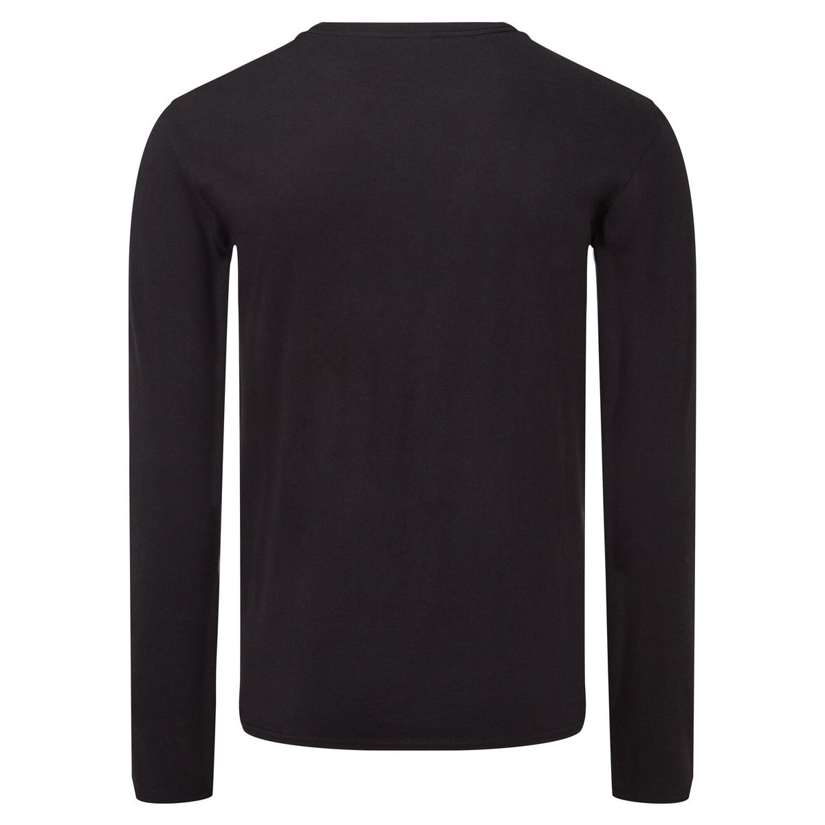 Klassisches Langarmshirt mit Rundhalsausschnitt