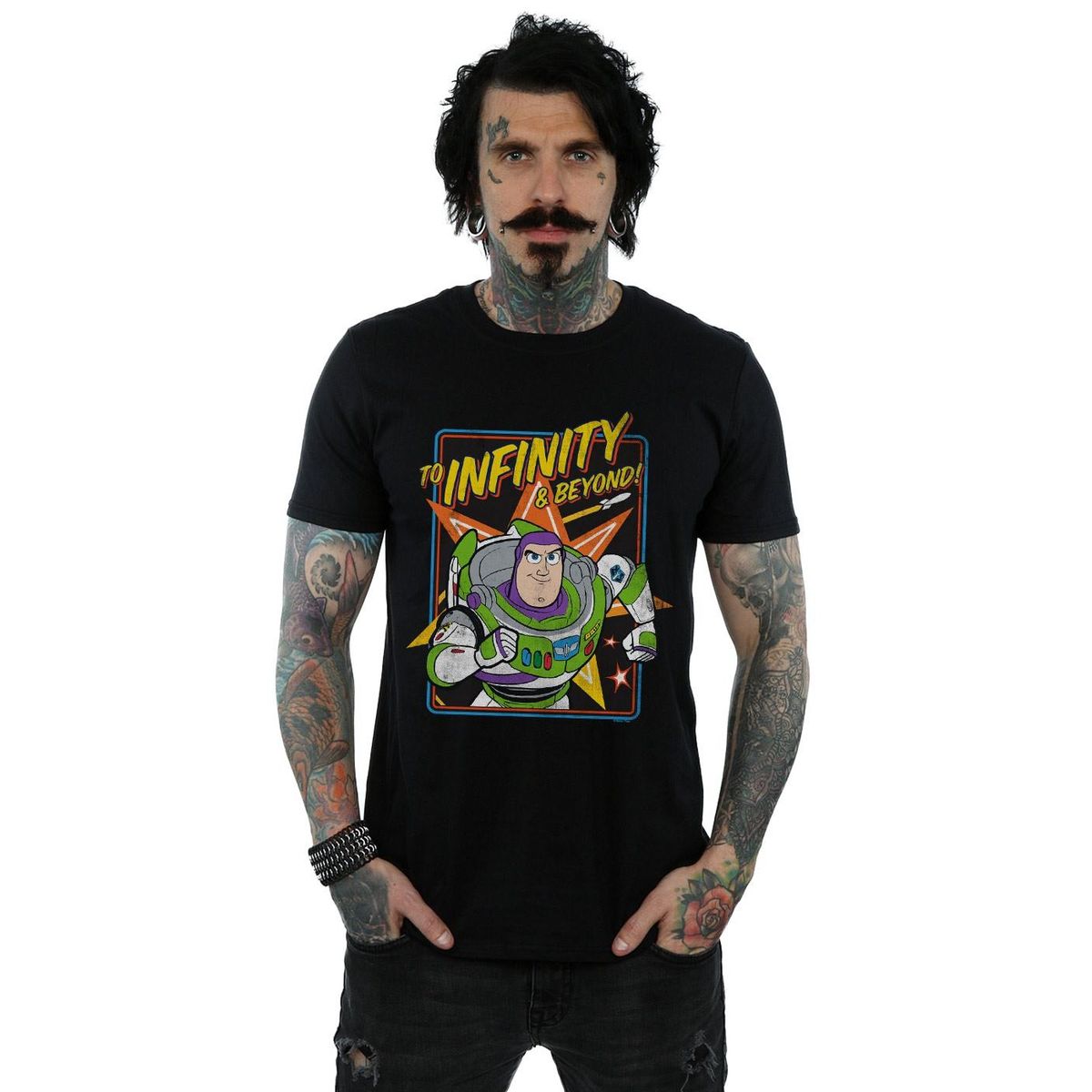 Buzz Lightyear Grafik-Charakter-T-Shirt