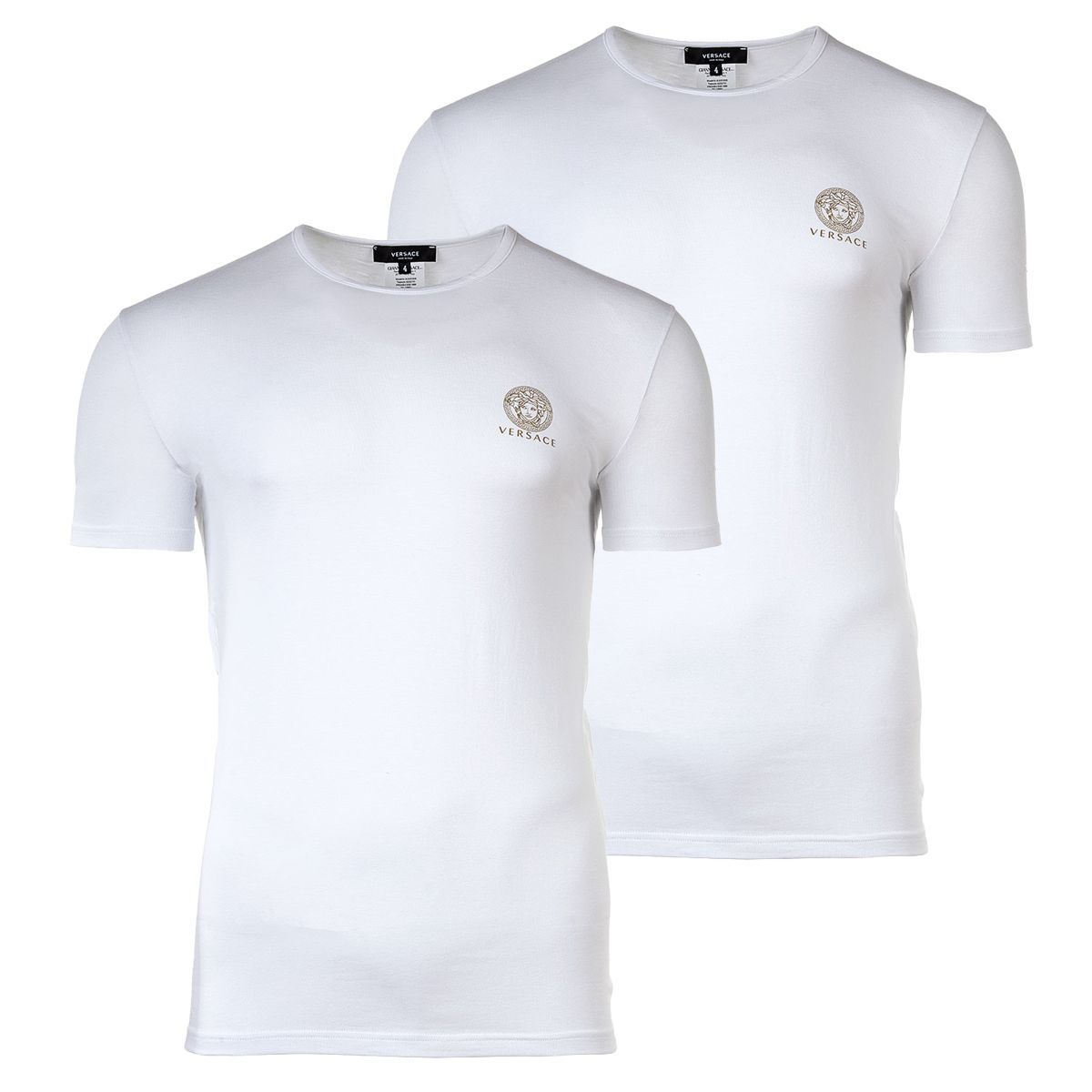 Klassisches Rundhals Medusa Logo T-Shirt