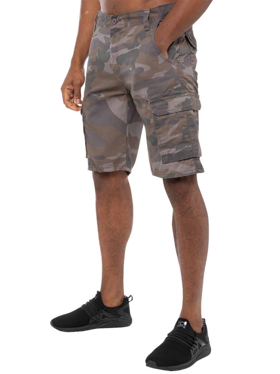 Herren Camouflage Cargo Shorts