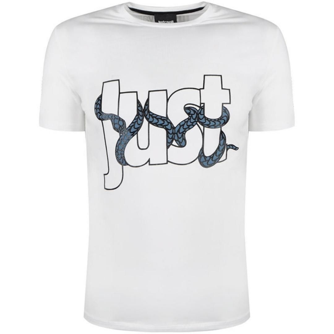 Just Cavalli Schlangenlogo T-Shirt