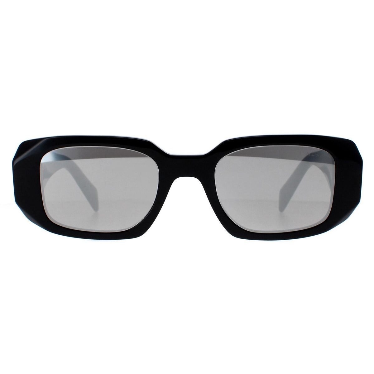 Schwarze Rechteckige Sonnenbrille