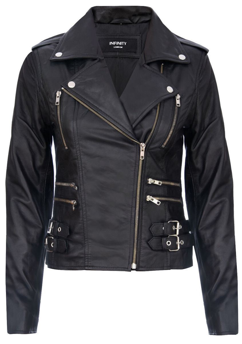Gelbe Lederjacke Brando Bikerstil