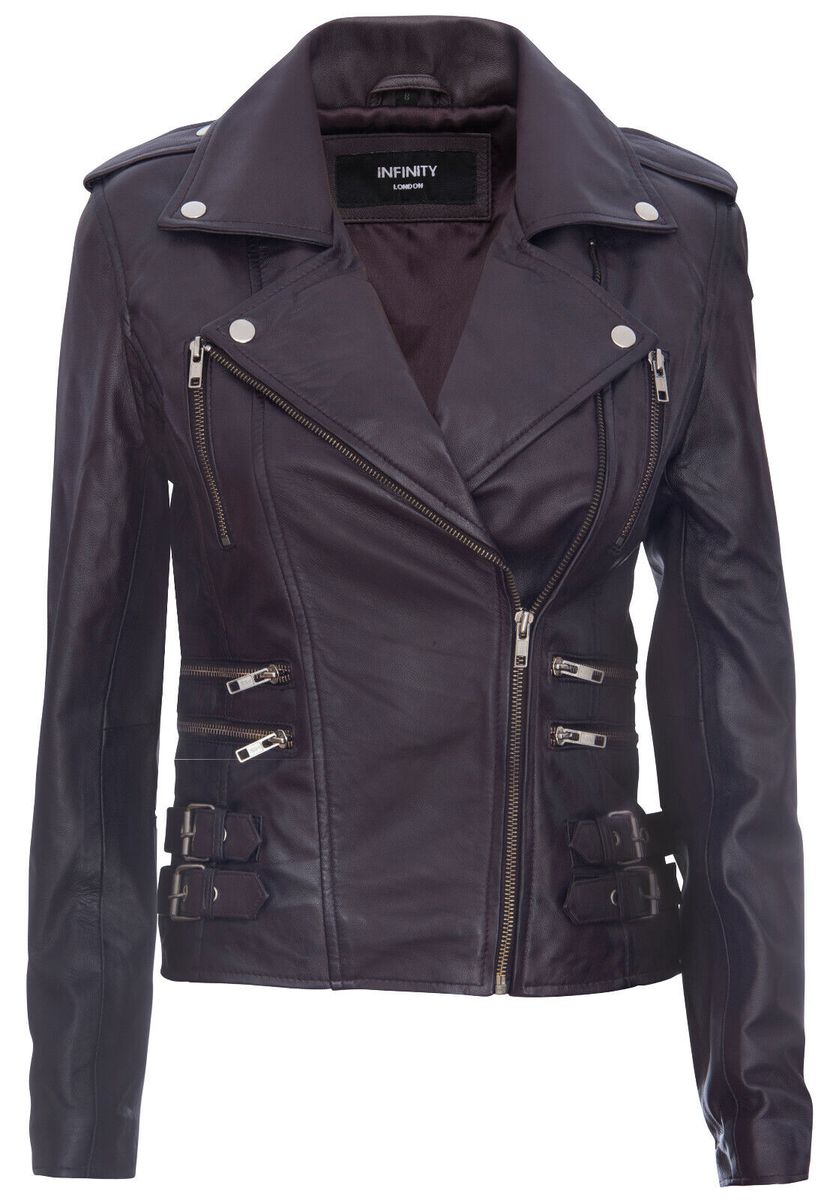 Gelbe Lederjacke Brando Bikerstil
