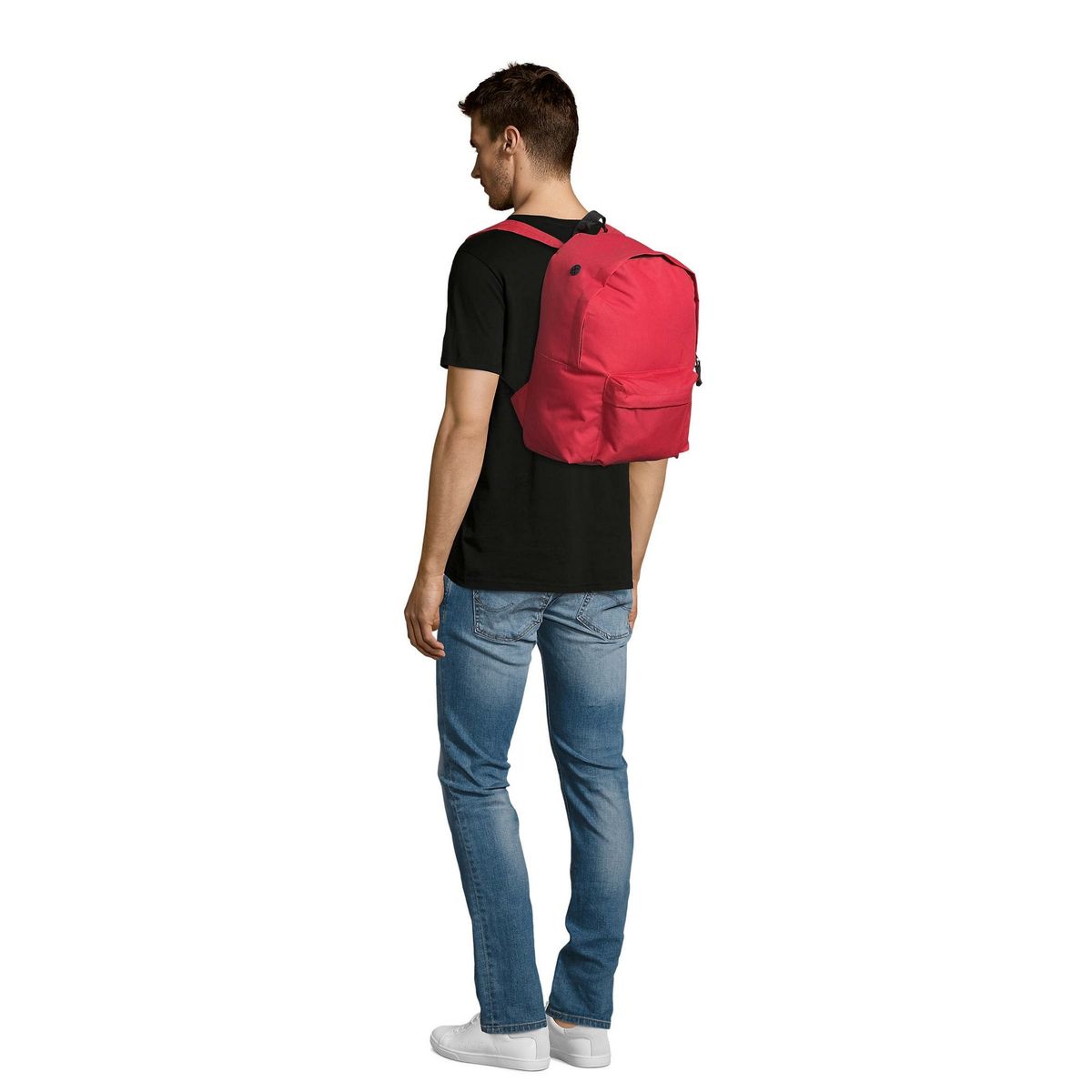 Funktionaler urbaner Reißverschluss-Rucksack