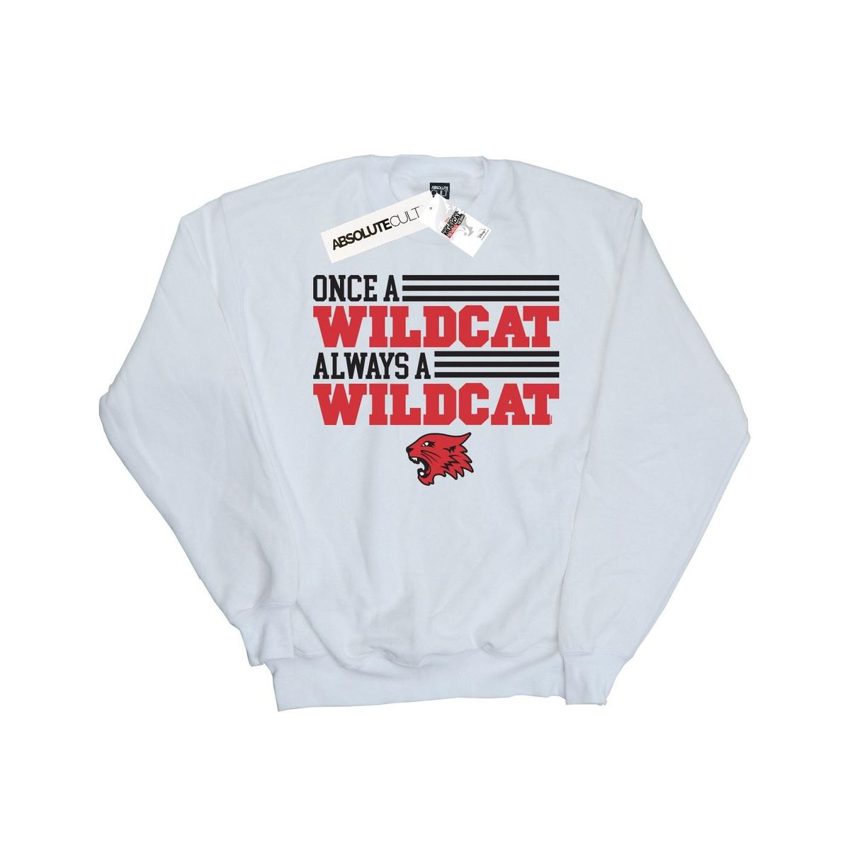 Wildcat Slogan Rundhals-Sweatshirt