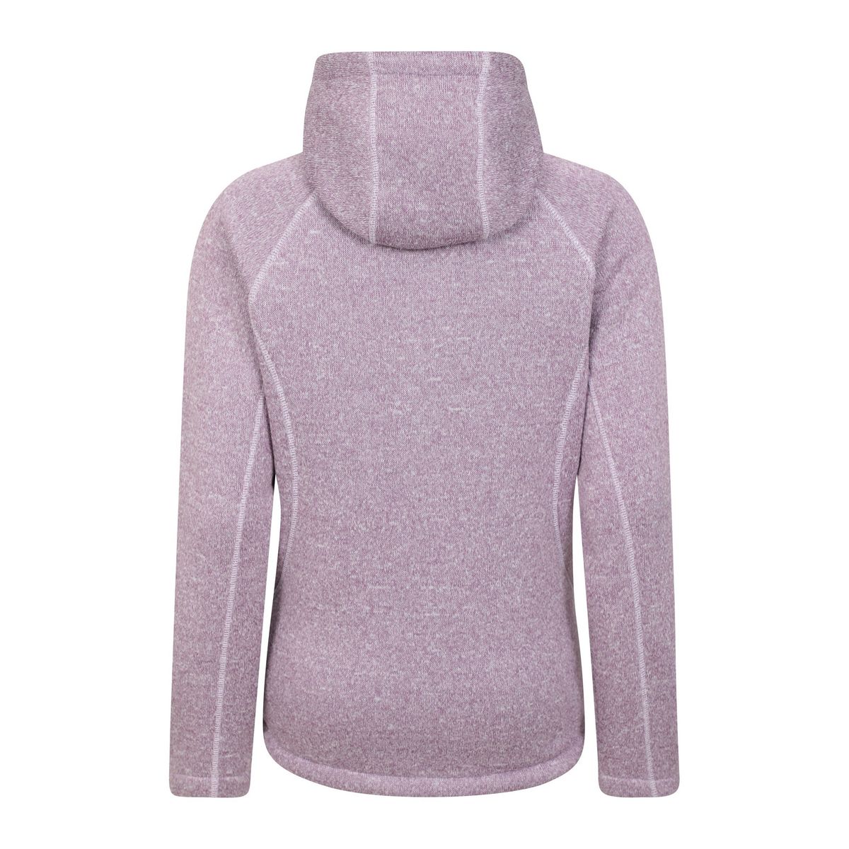 Isolierender Strickfleece-Hoodie mit Reißverschluss