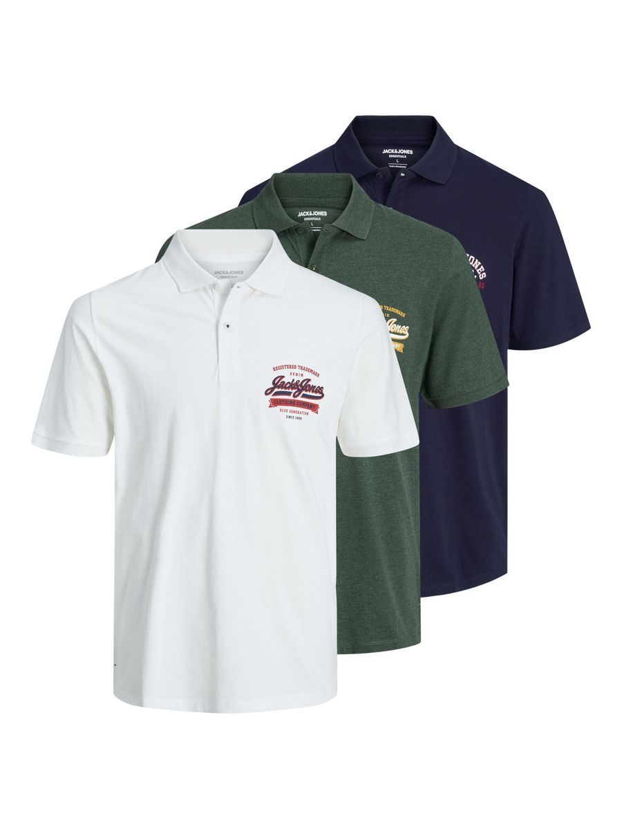 Klassisches kurzärmeliges Baumwoll-Piqué-Poloshirt