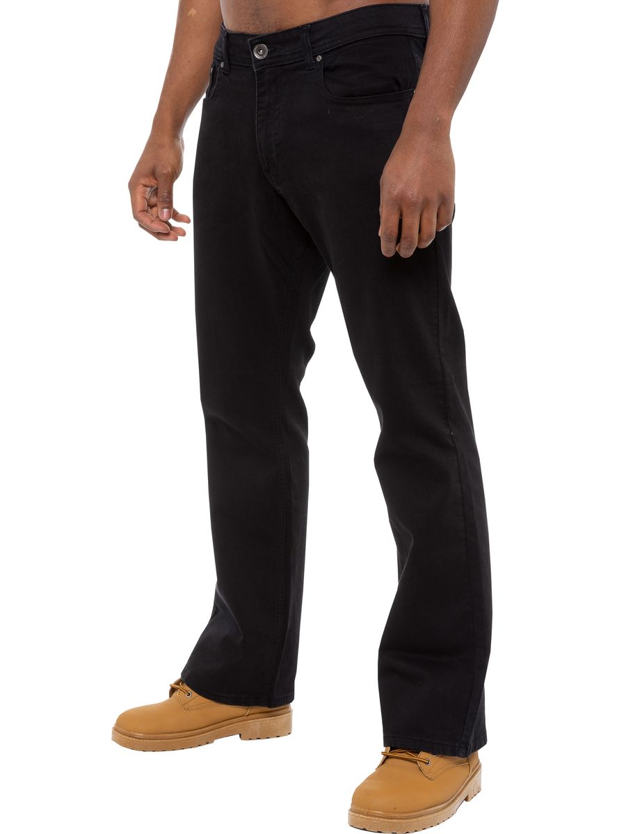 Herren Bootcut Stretch Denim Jeans