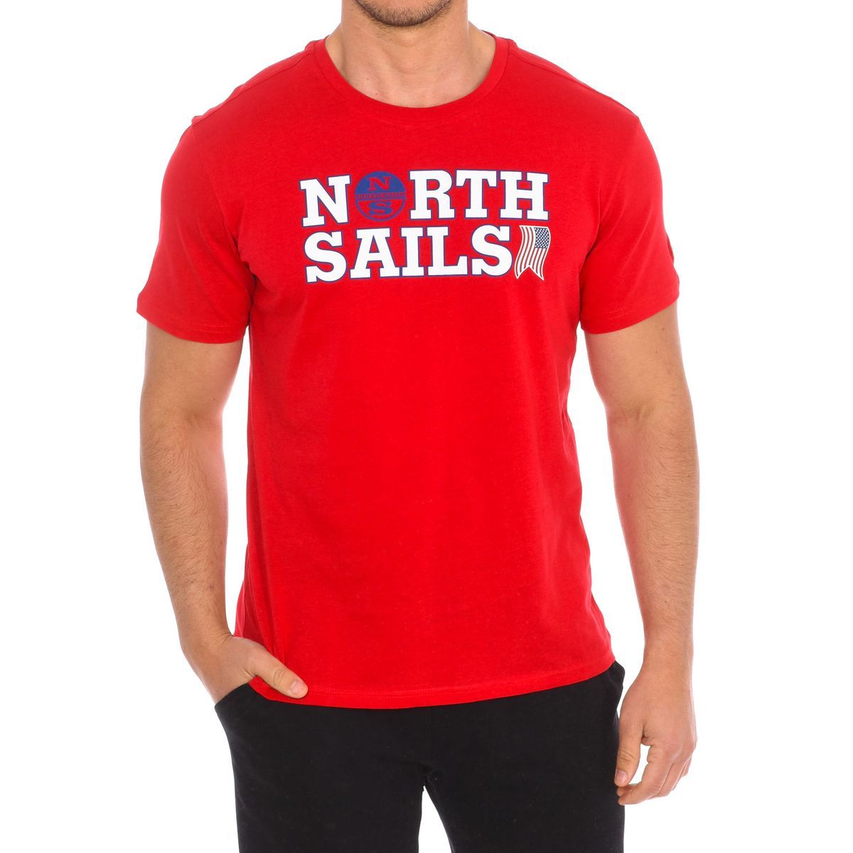 T-Shirt mit Grafikprint und Rundhalsausschnitt