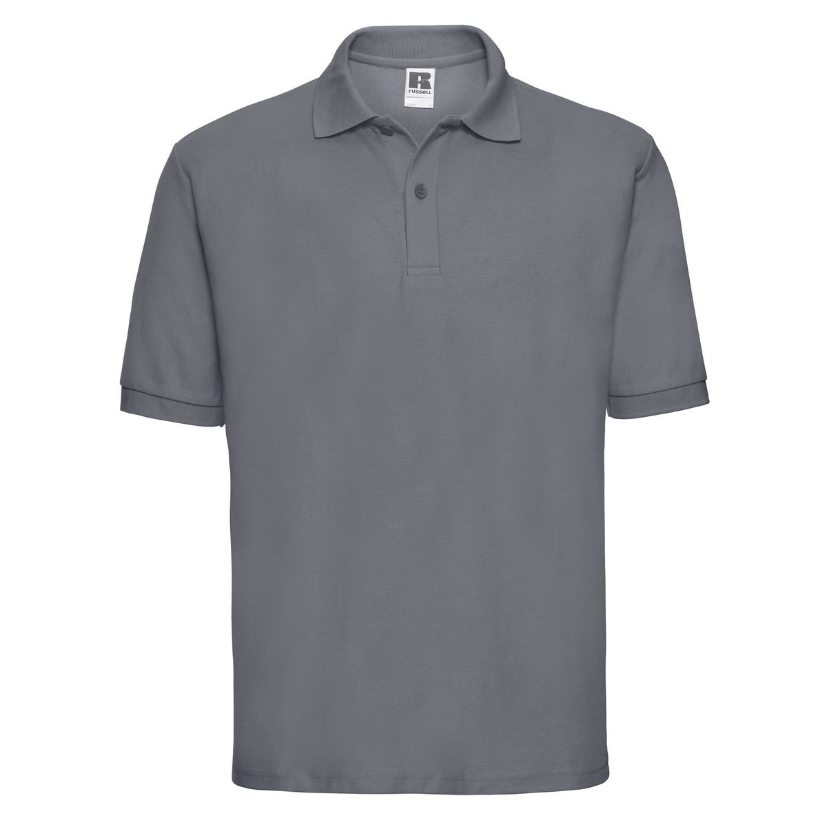 Herren Kurzarm Einfarbiges Poloshirt