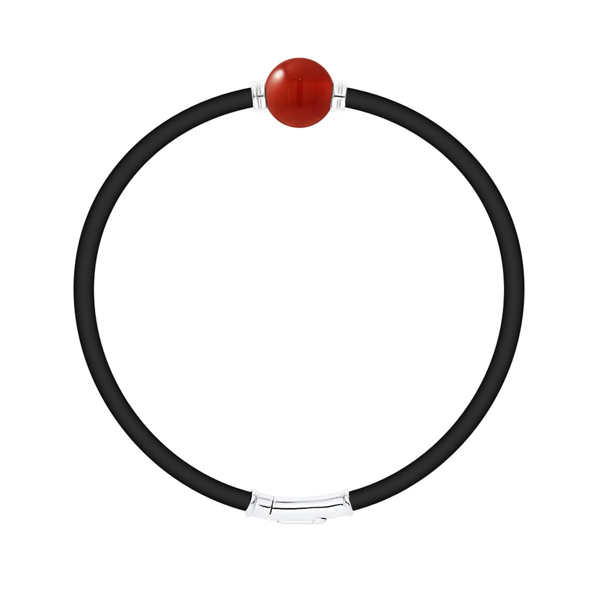 Modernes Korallenperlen-Neoprenarmband