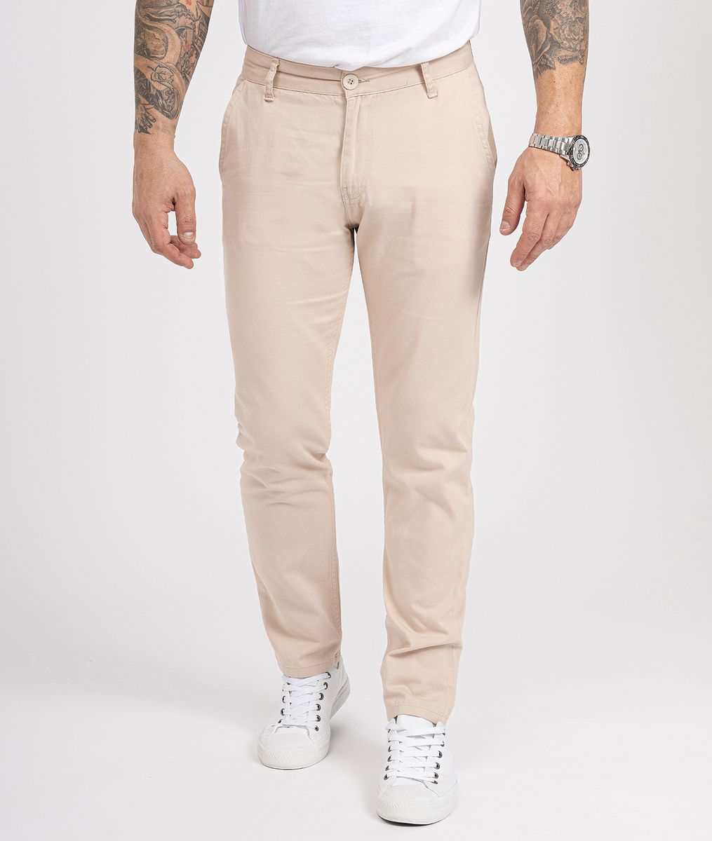 Lässige Slim Fit Chino Hose