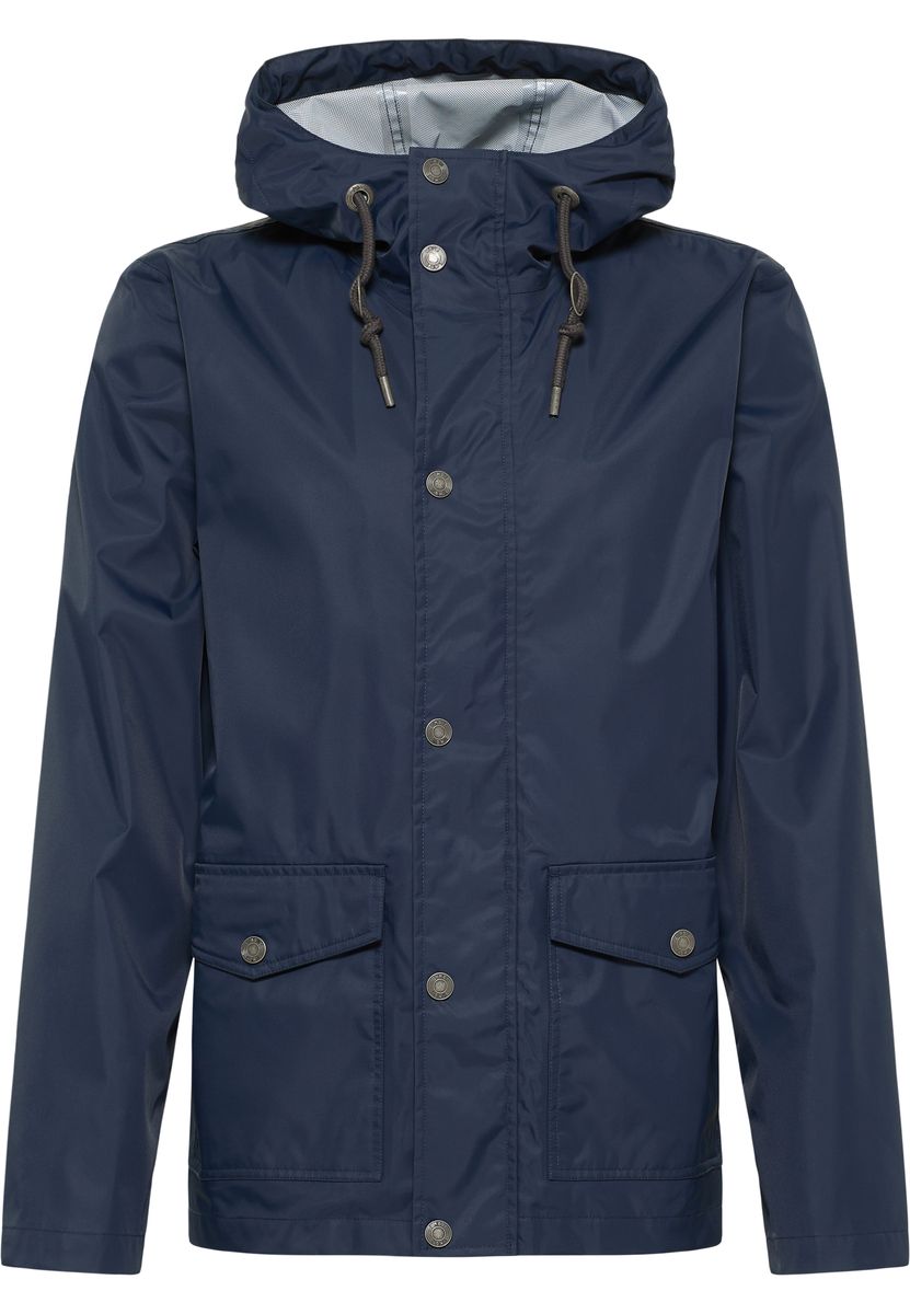 Mo Regenjacke mit Innenprint Herren Marine
