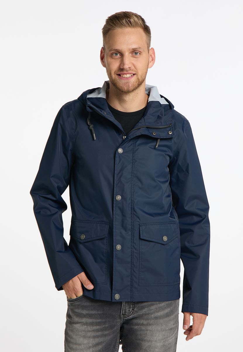 Wasserdichte Regenjacke mit Kapuze