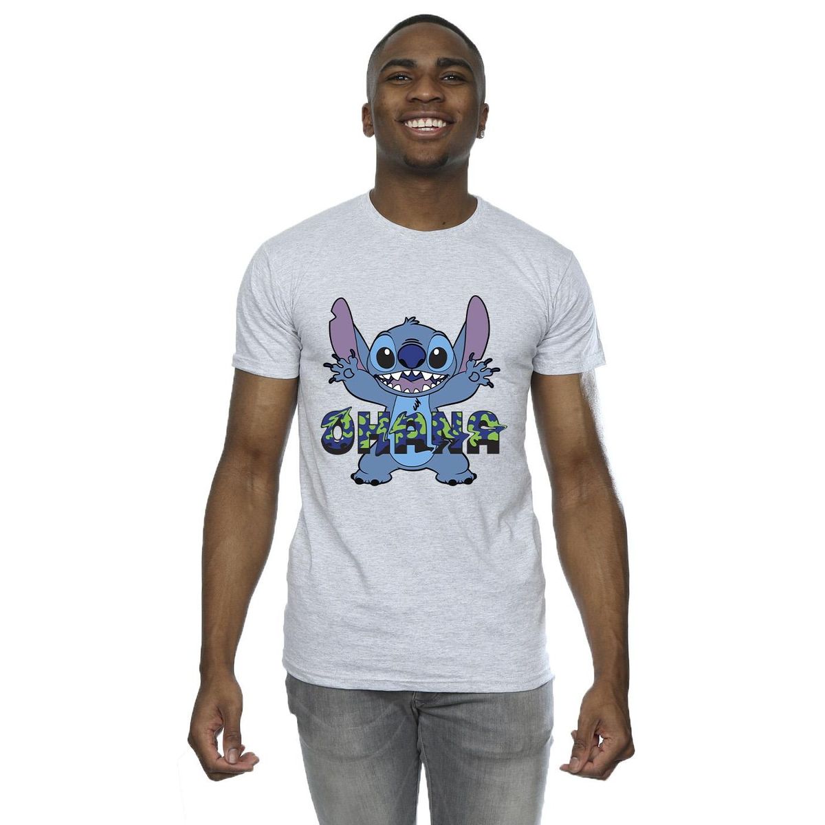 T-Shirt mit Ohana-Grafikprint