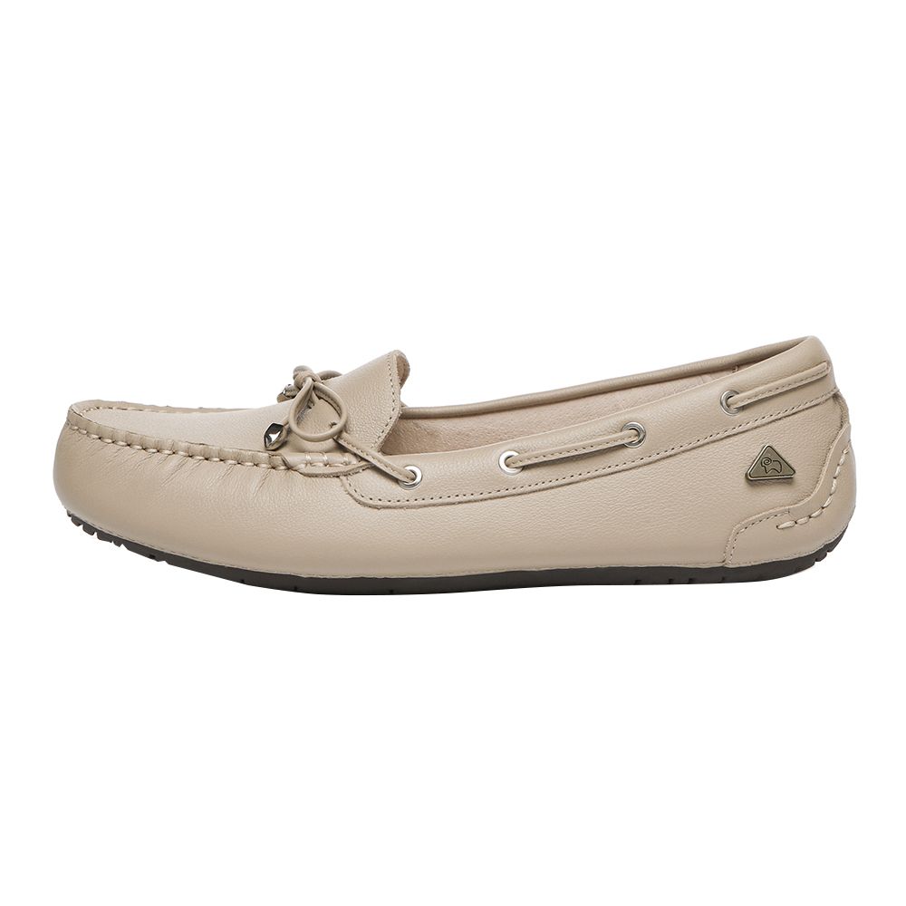 Eleganter Leder-Fahrmokassin-Loafer
