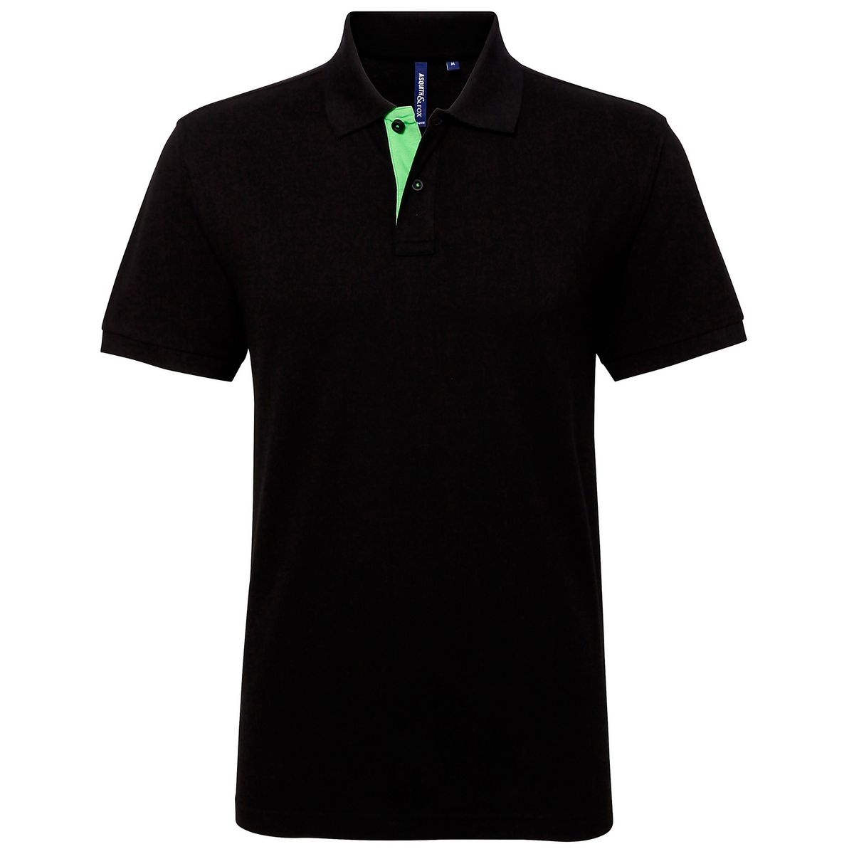 Klassisch geschnittenes Kontrast-Poloshirt