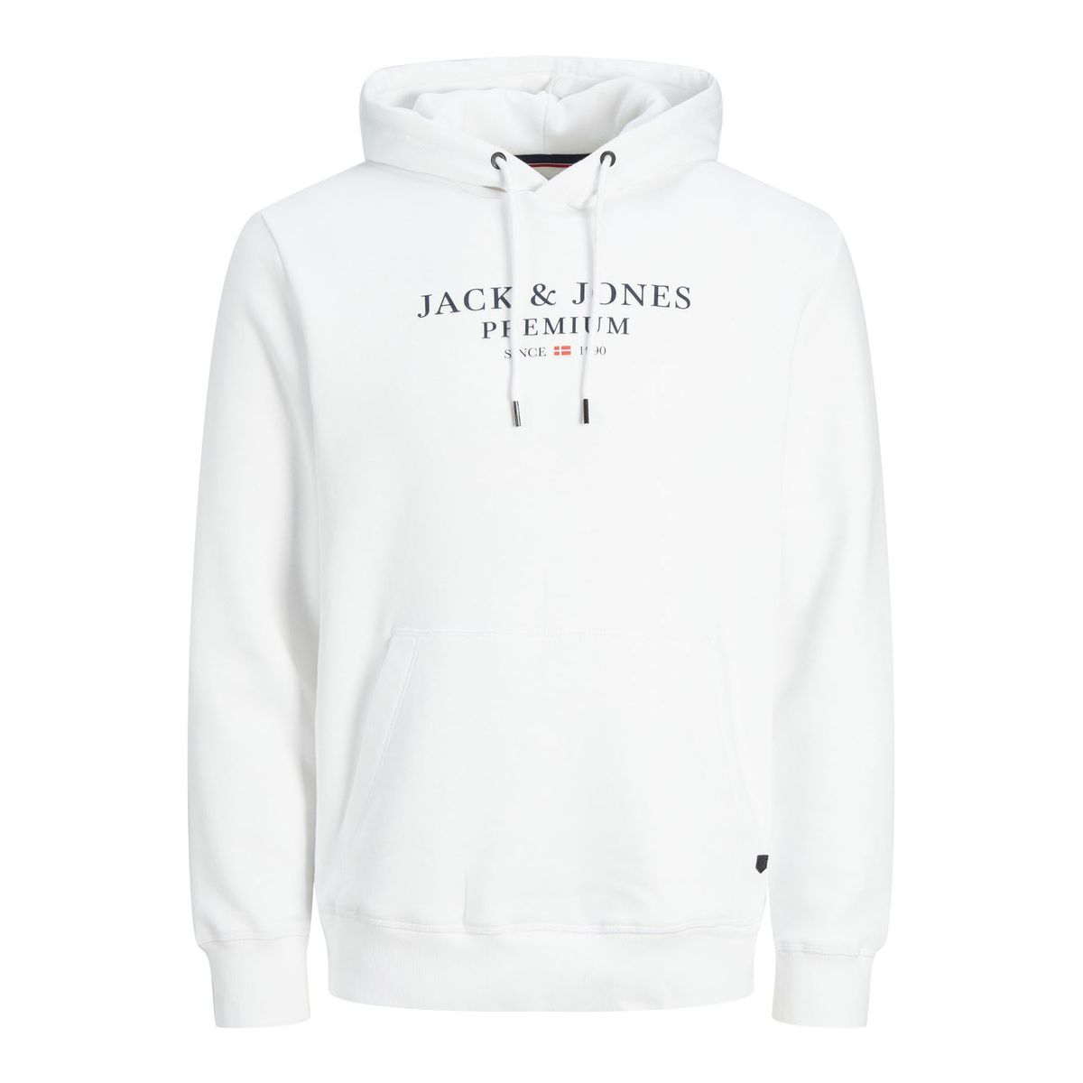 Herren Premium Logo Baumwoll-Kapuzenpullover