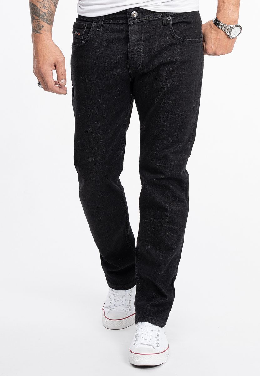 Klassische Jeans mit geradem Bein