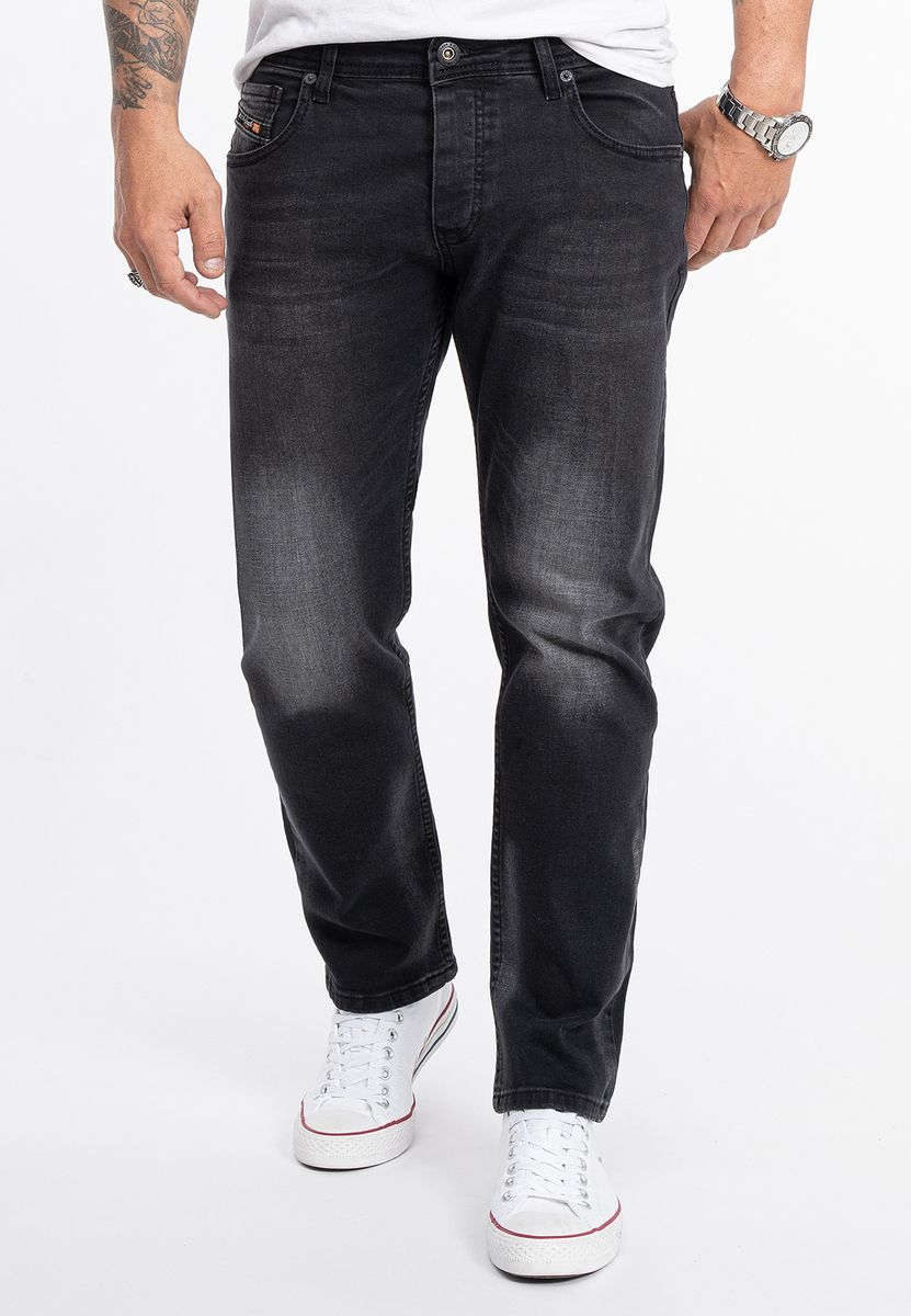 Klassische Jeans mit geradem Bein