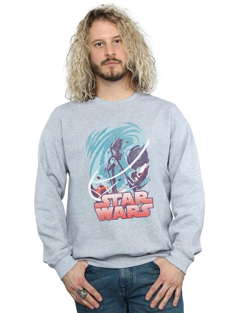 Hoth Swirl Grafik-Print Pullover
