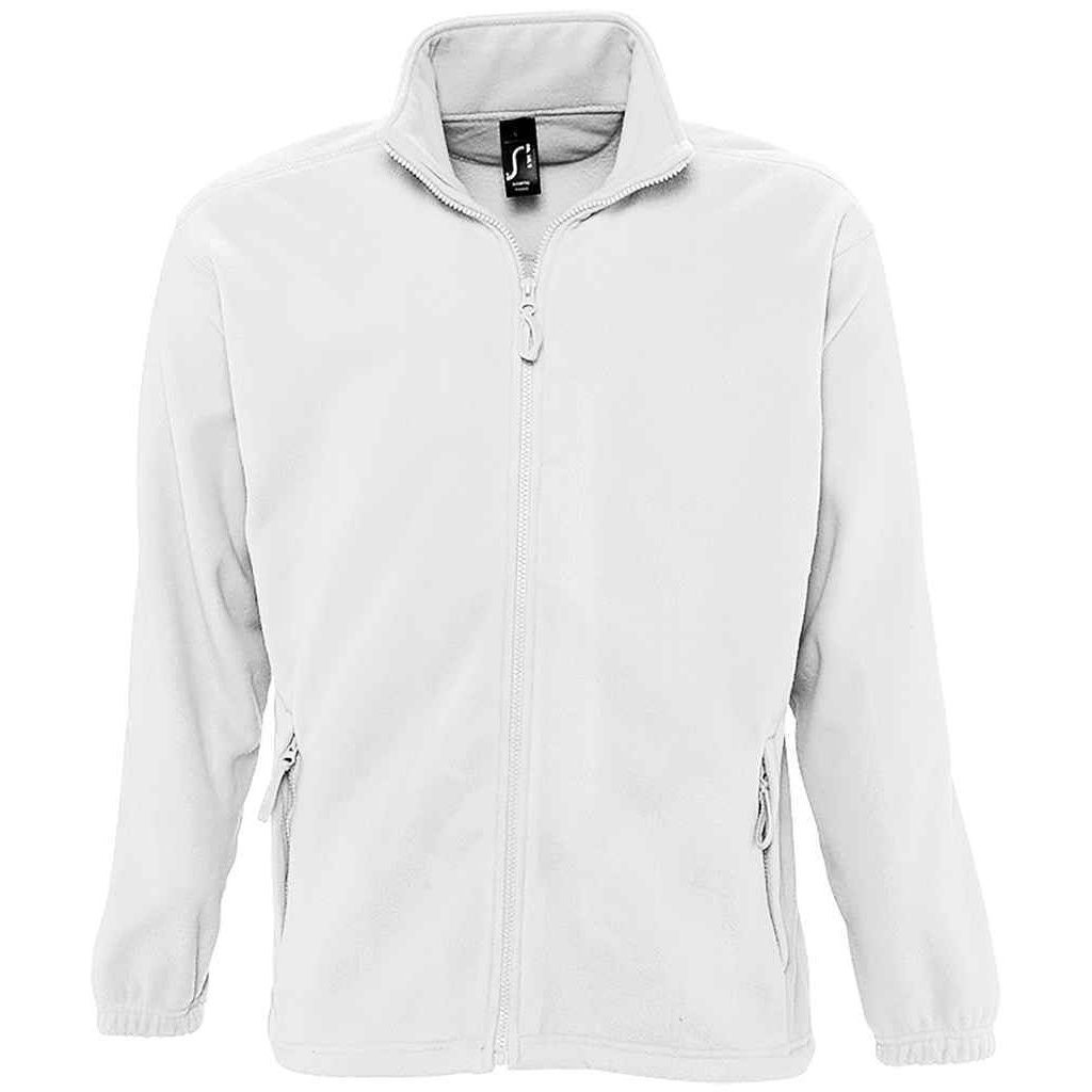 Fleecejacke mit Stehkragen und Reißverschluss