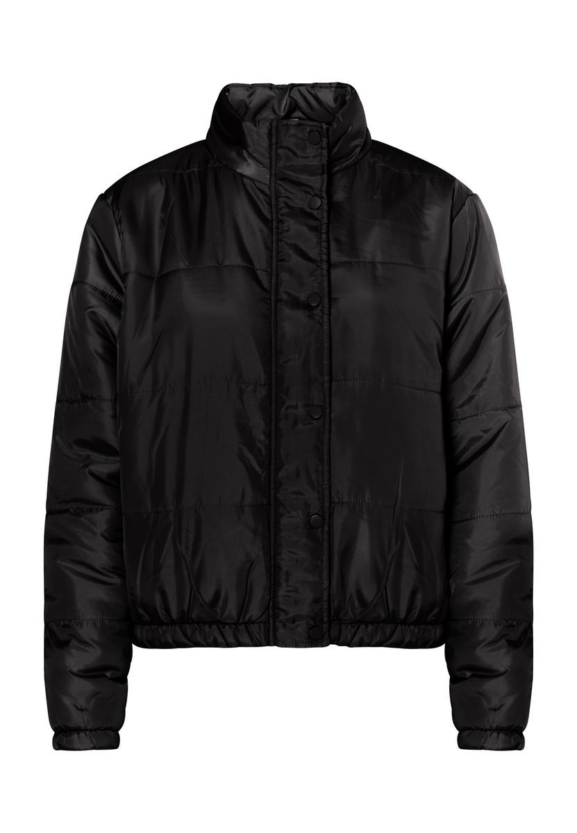 Wattierte Blousonjacke mit Druckknöpfen