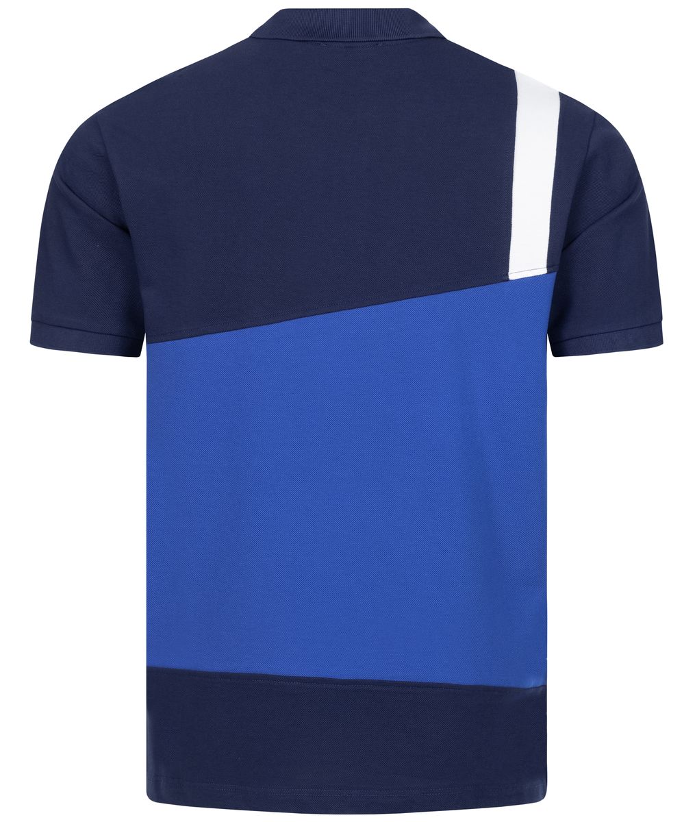Sportliches Color-Block Piqué-Poloshirt