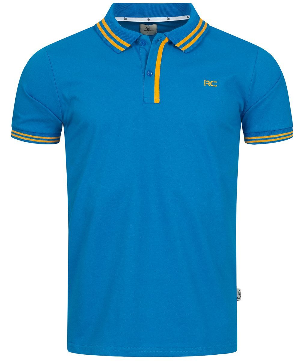 Herren Poloshirt mit Streifen