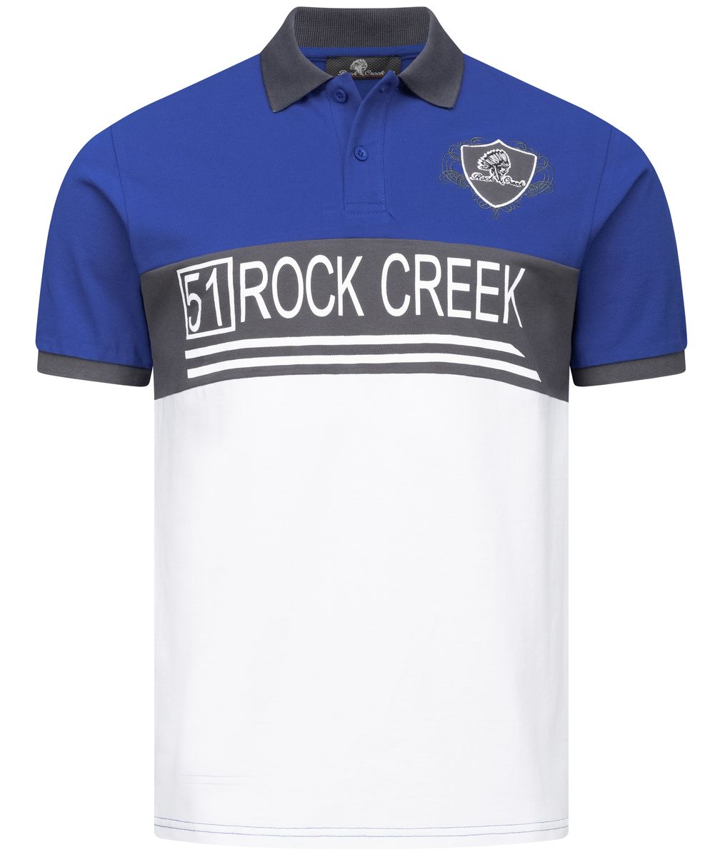 Herren Poloshirt mit Streifen