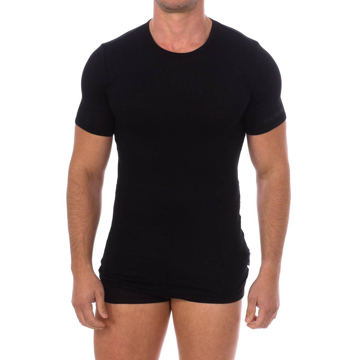Enganliegendes Kurzarm T-Shirt