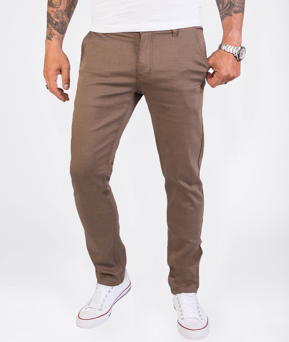 Herren Slim-Fit Chino Hose