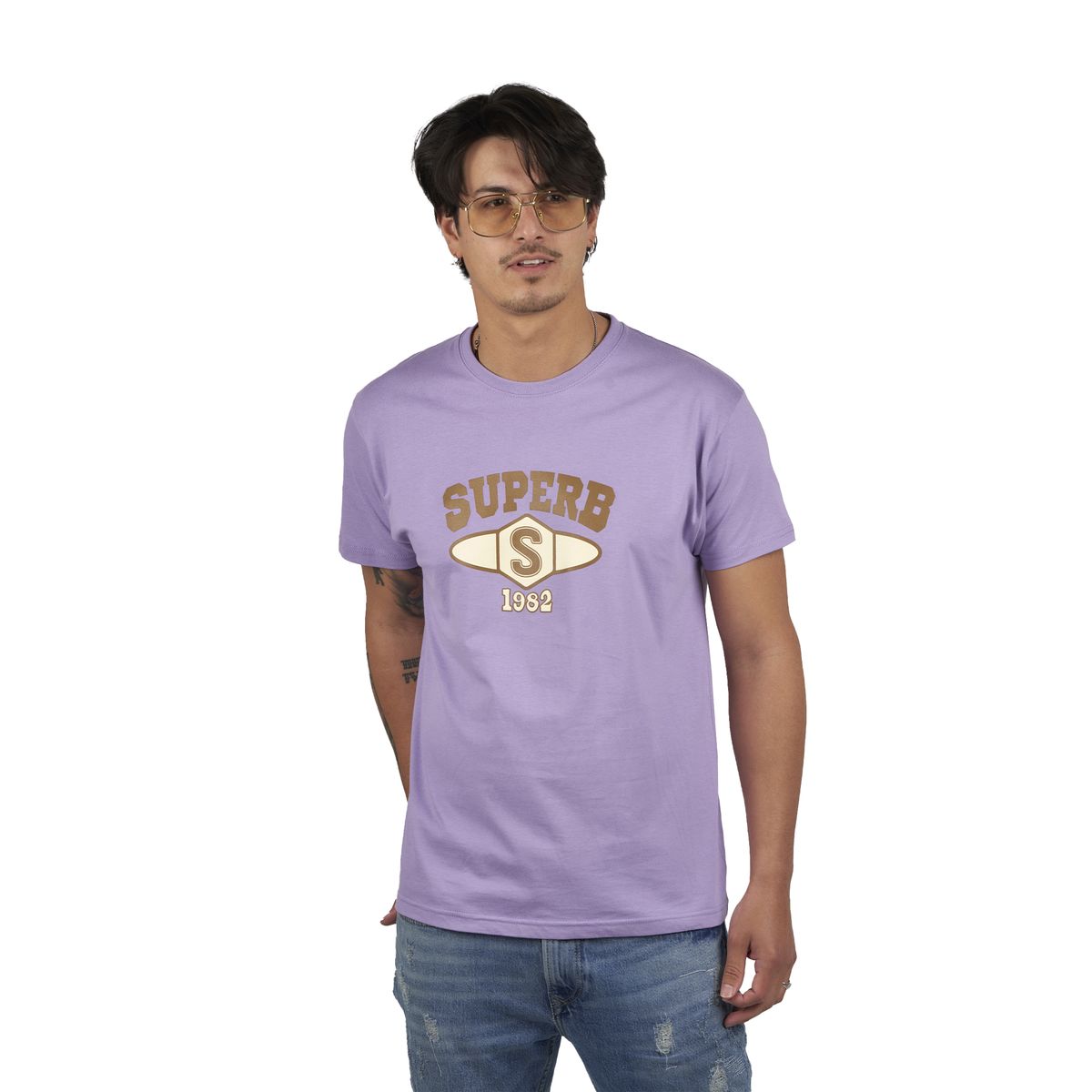 Herren Kurzarm Grafik T-Shirt