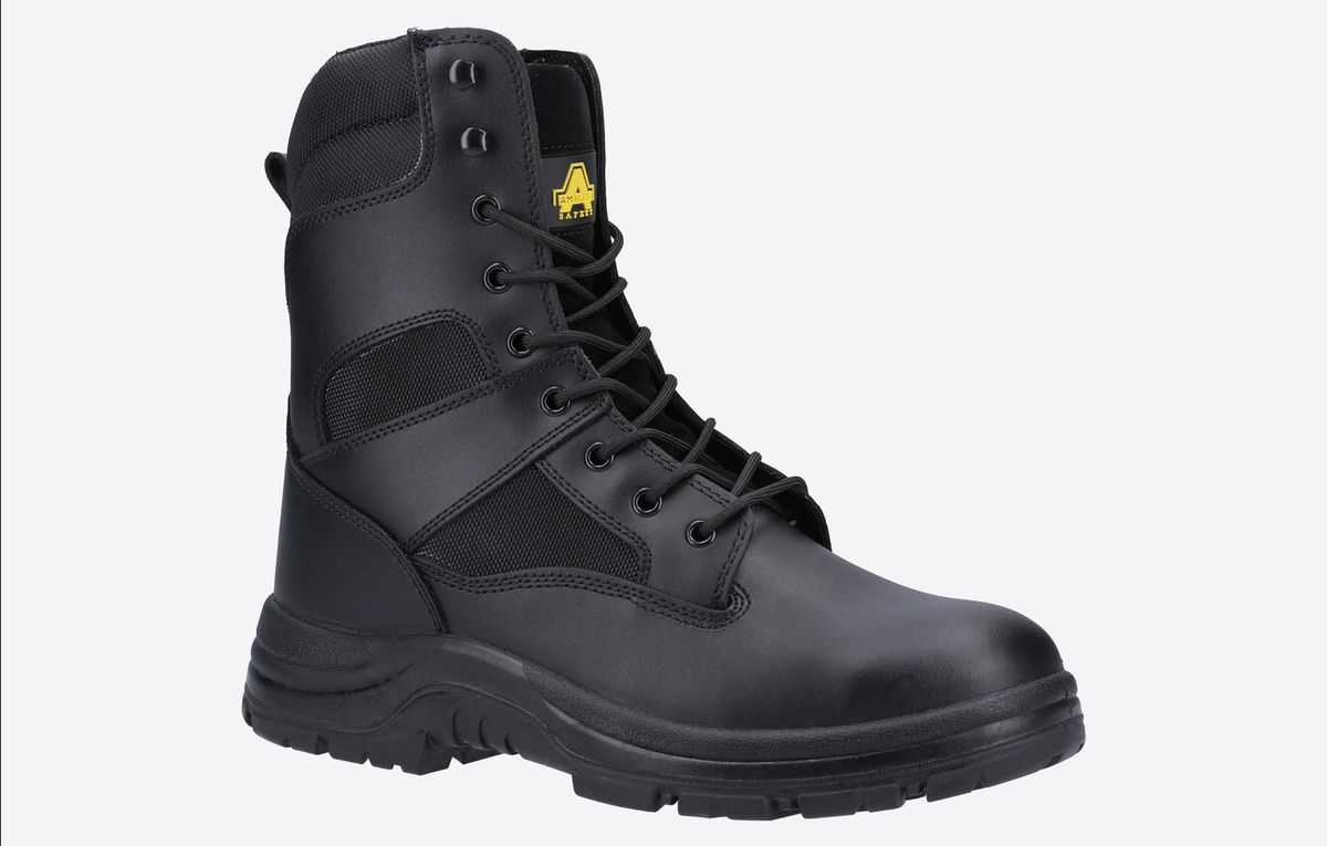 Taktische Sicherheitsstiefel mit Reißverschluss