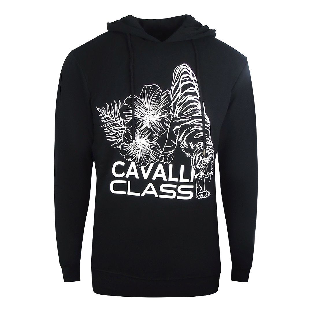 Grafikdruck-Pullover-Hoodie