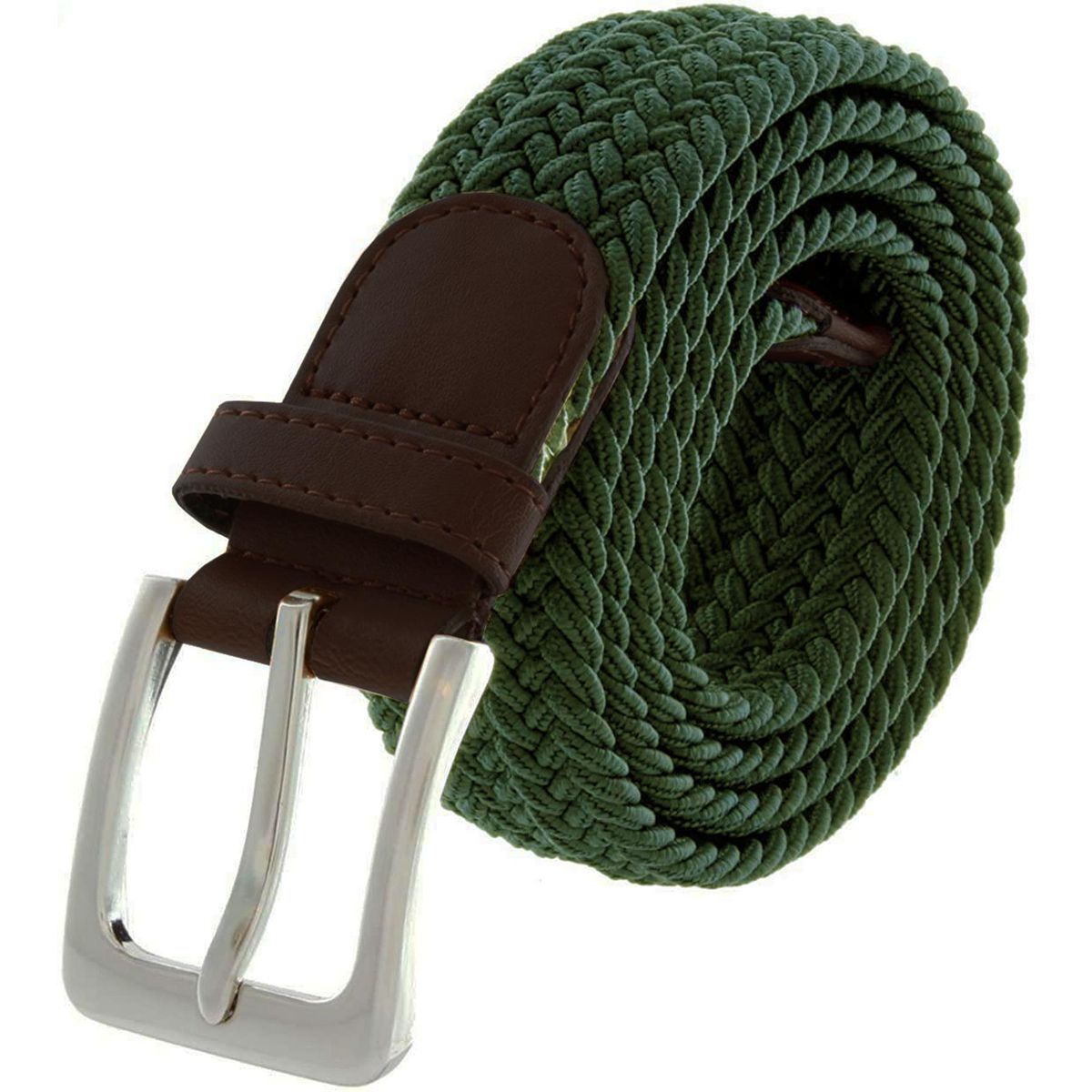 Geflochtener elastischer Stretch-Gürtel Unisex