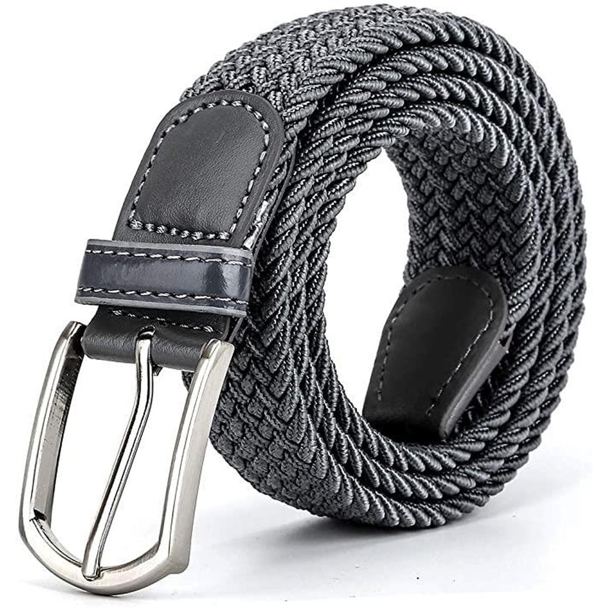 Geflochtener elastischer Stretch-Gürtel Unisex